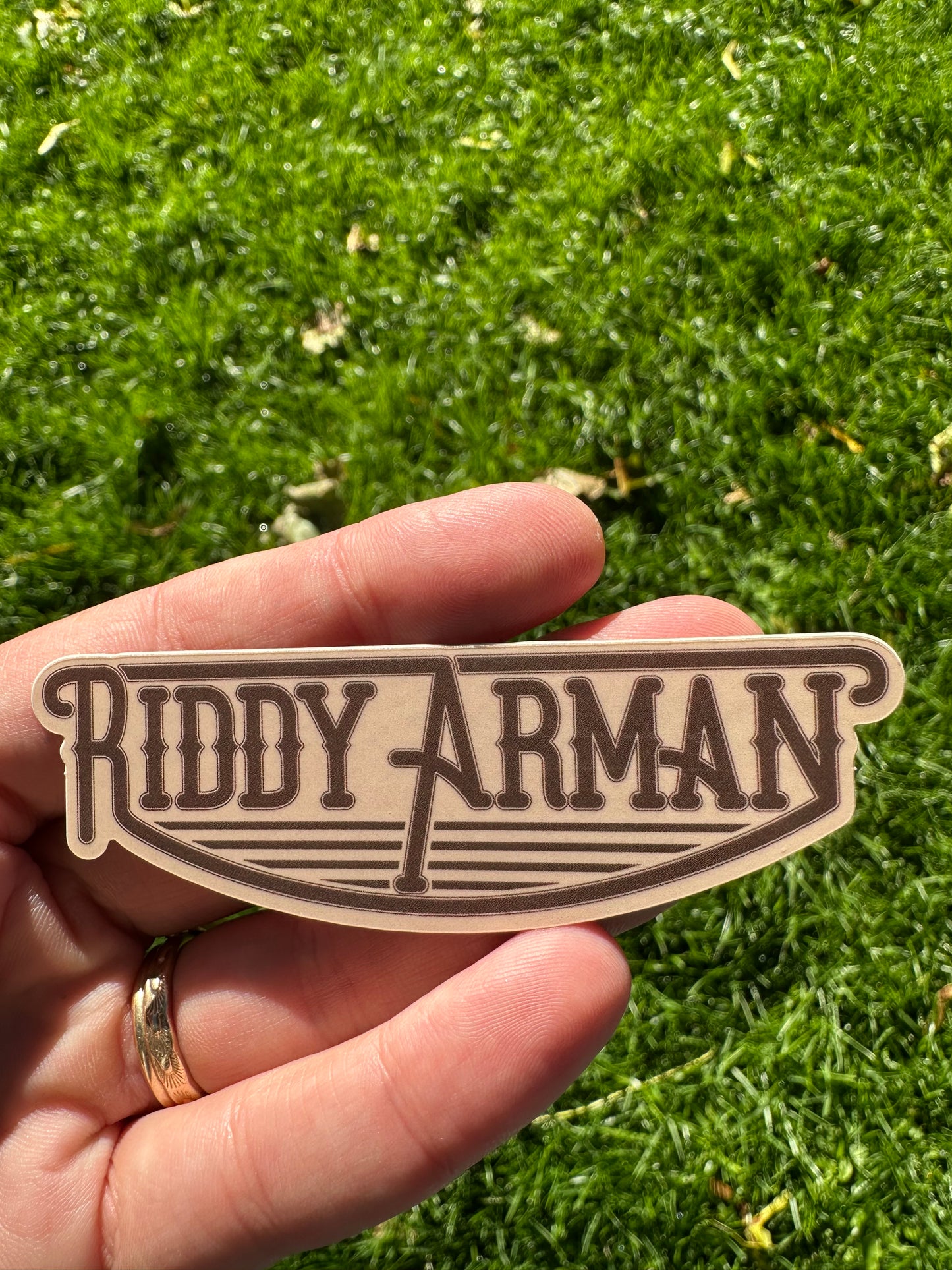 Riddy Arman sticker