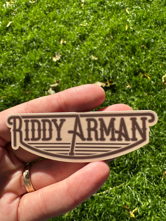 Riddy Arman sticker
